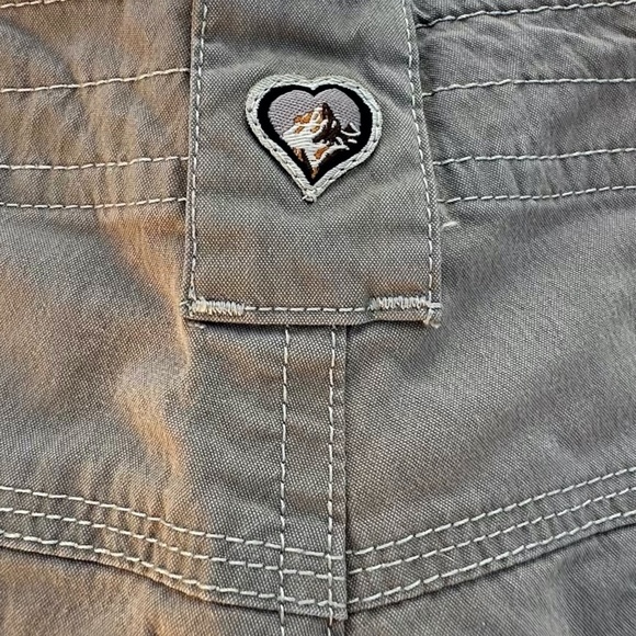 KUHL Women Splash Roll-Up Pants Cargo Hiking Gorpcore Outdoor Cabin Khaki Tan 10 - Picture 11 of 15